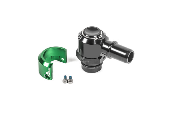 Radium Engineering — Radium Engineering v2 Quick Connect 19mm Male To 16mm SAE Male 90 Degree
FITTING - view 3
